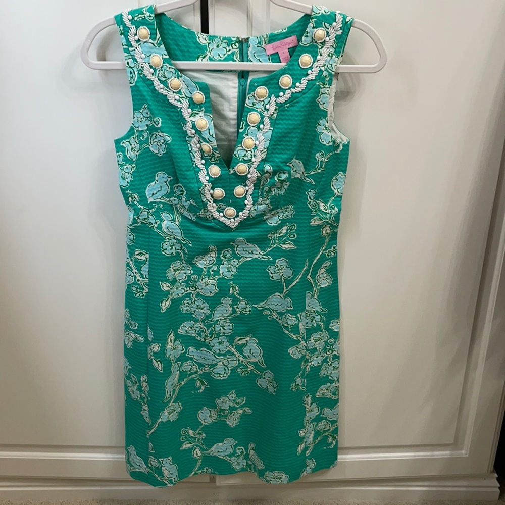 Floral Lilly Pulitzer shift dress
